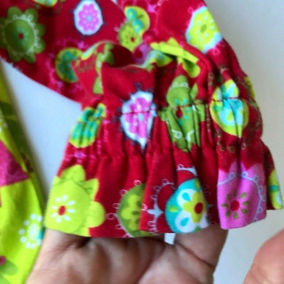 Jelly the Pug Christmas Dress 24 months Long Sleeves Buttons Festive Hol… - Picture 7 of 11